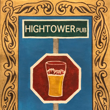 Hightower Pub Logo in Girdwood, Alaska